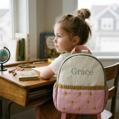 Personalized Toddler Backpack | Embroidered Kids Preschool Daycare Bag