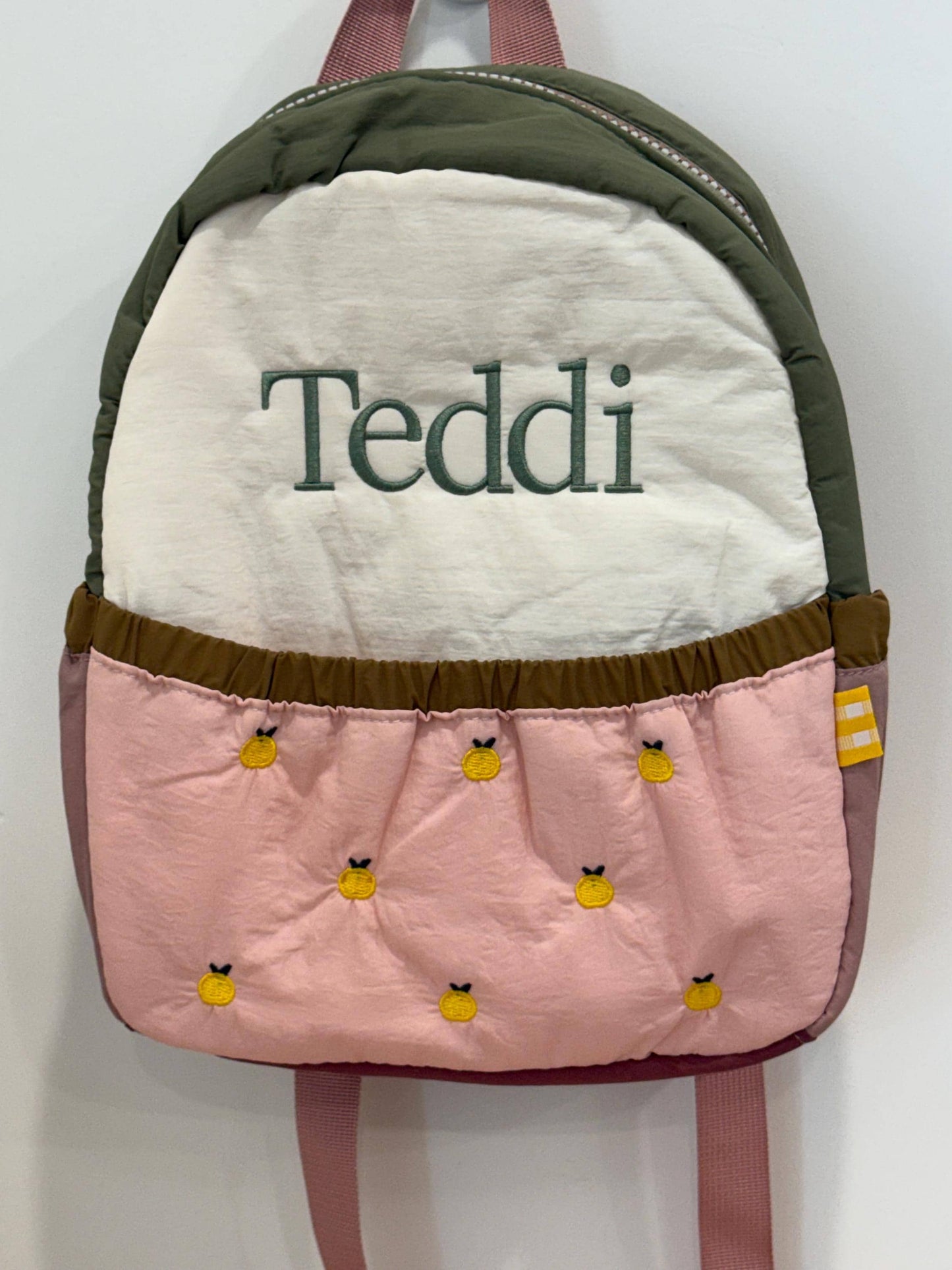 Personalized Toddler Backpack | Embroidered Kids Preschool Daycare Bag